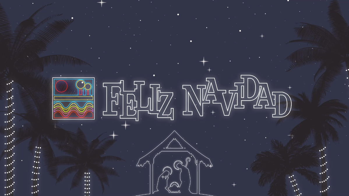 LES DESEAMOS FELIZ NAVIDAD